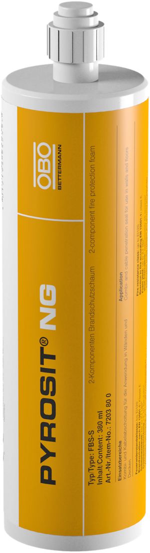 Mousse pare-feu Bettermann FBS-S 380ml, cartouche