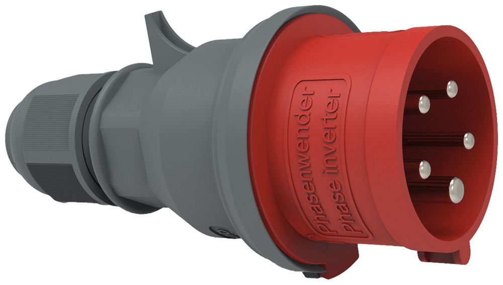 Spina mobile CEE Bals 5P 16A 400V 6h rosso IP44 nic.QC.inv.fa.