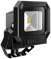 LED-Strahler ESYLUX OFL SUN, 10W 5000K 900lm 133×75×150mm IP65, schwarz