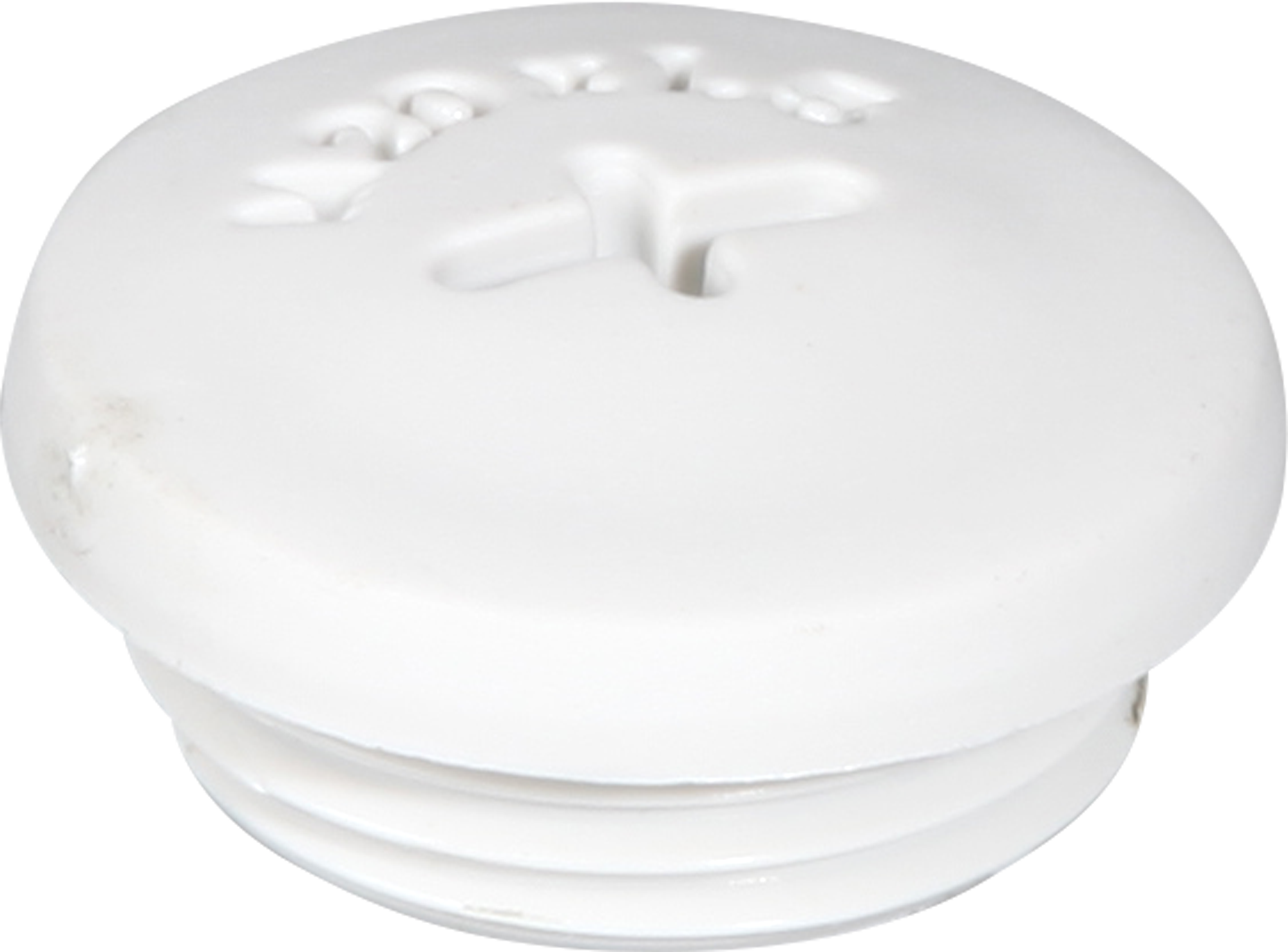 Bouchon avec rebord PA/GFK M20 gris clair