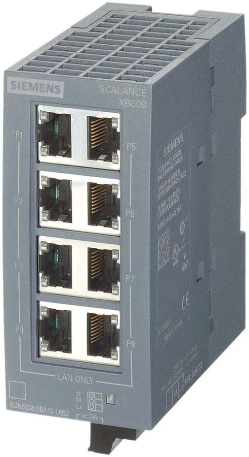 Switch IE Siemens SCALANCE XB008 8×RJ45 10/100Mbit/s unmanaged