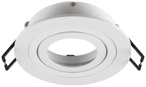 Einbaurahmen SLV NEW TRIA 75 Aluminium Ø93×26mm weiss
