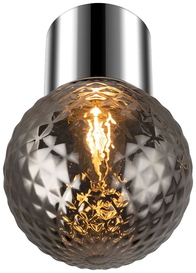 Deckenleuchte SLV VARYT E14 1×6W IP44 DIM Ø76×80mm Chrom