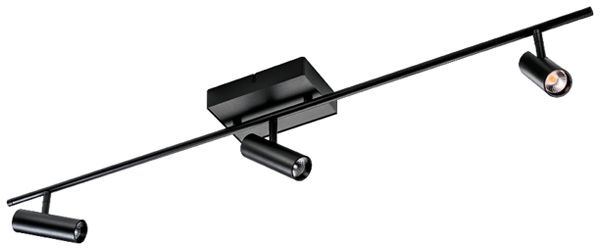 LED-Spot SG Tube Micro 3×6W 1020lm 927 40° DIM 1000×131×182mm schwarz