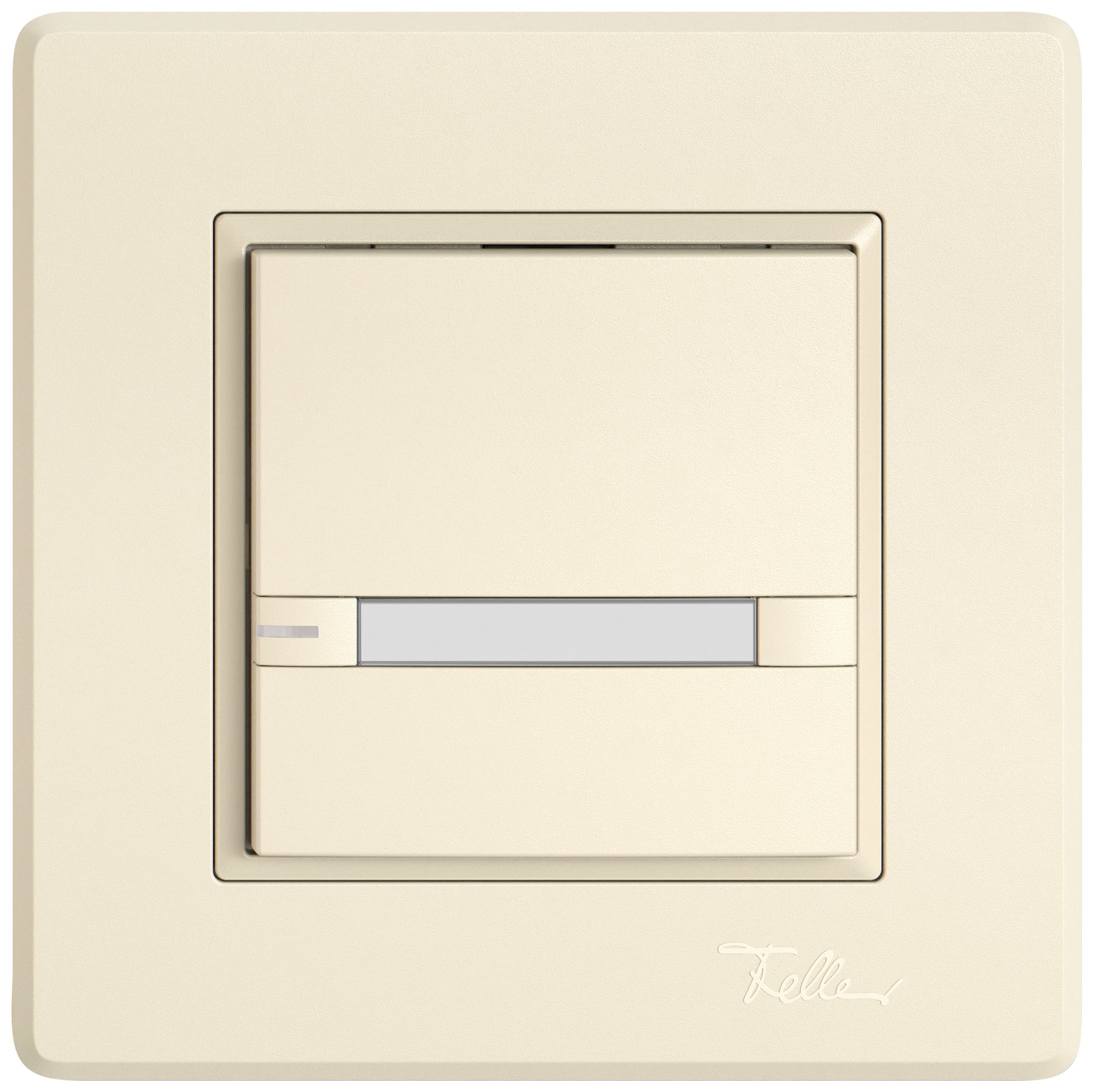 UP-Universaltaster EDIZIO.liv UNI SNAPFIX® 5…48V m.LED blau 1× 2-Tbed.Pap.cr