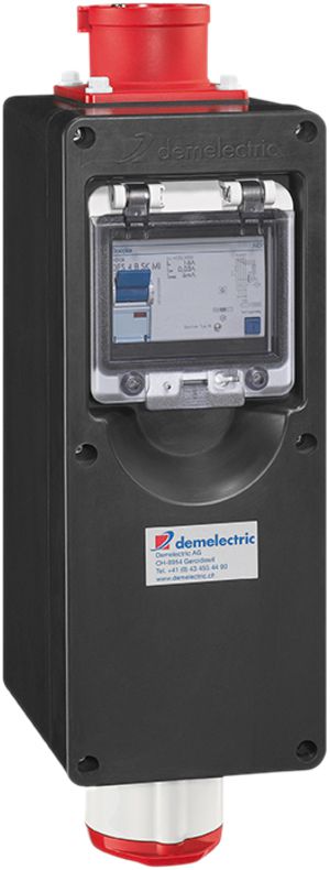 Protection Box Demelectric caoutchouc dur type 807 Typ B SK MI 16A