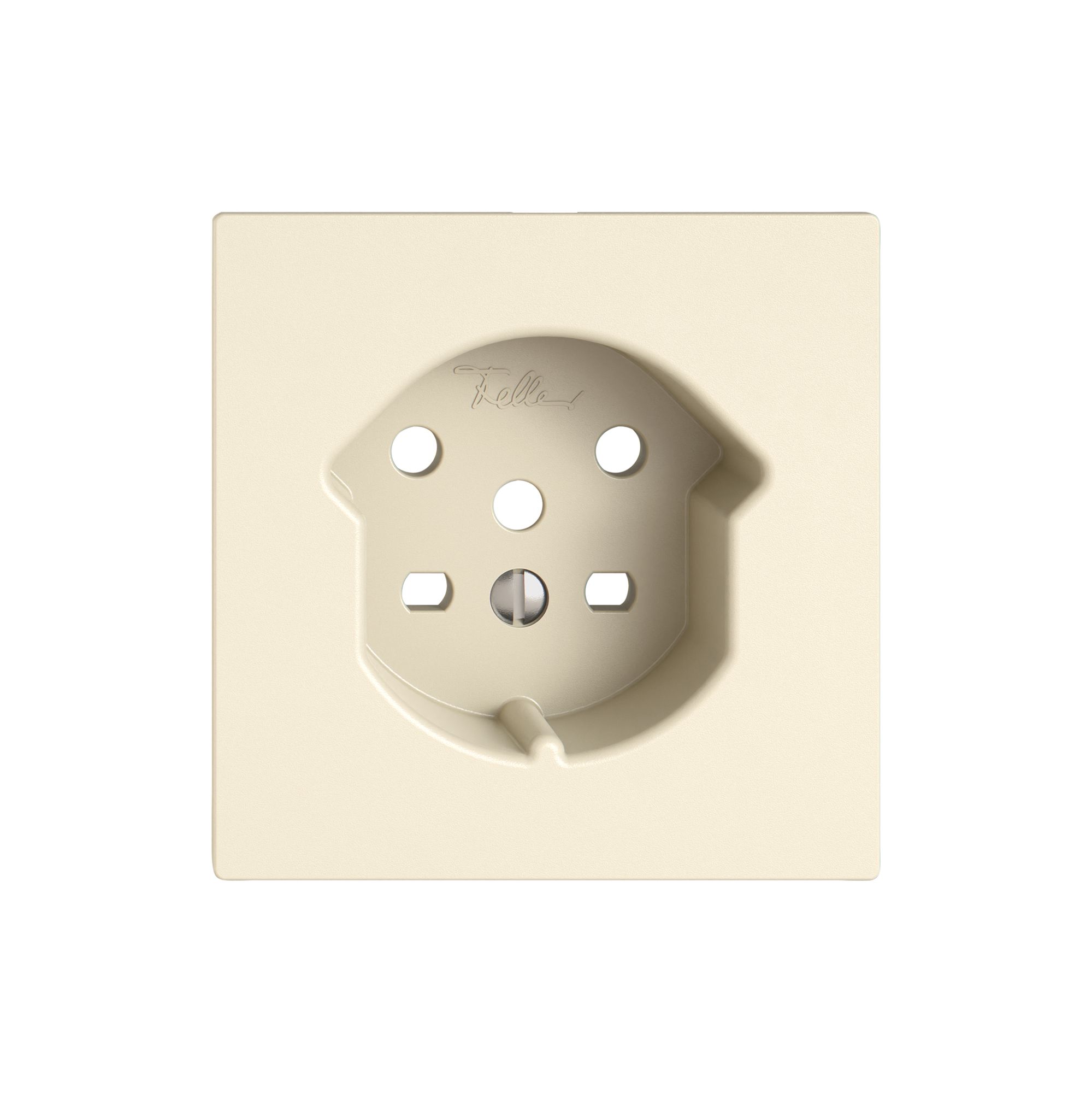 Montageset EDIZIO.liv SNAPFIX® für Steckdose T15 cr