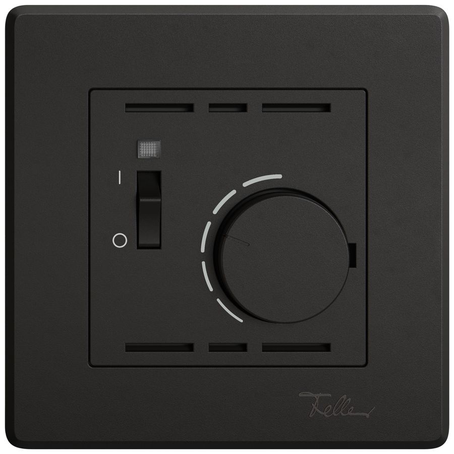 Termostato ambiente INC EDIZIO.liv SNAPFIX® con interruttore 230VAC 50Hz ne