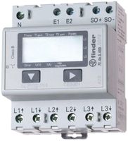 Compteur d'énergie AMD Finder 7E.46 compteur tarifaire 1+2 triphasé 65A