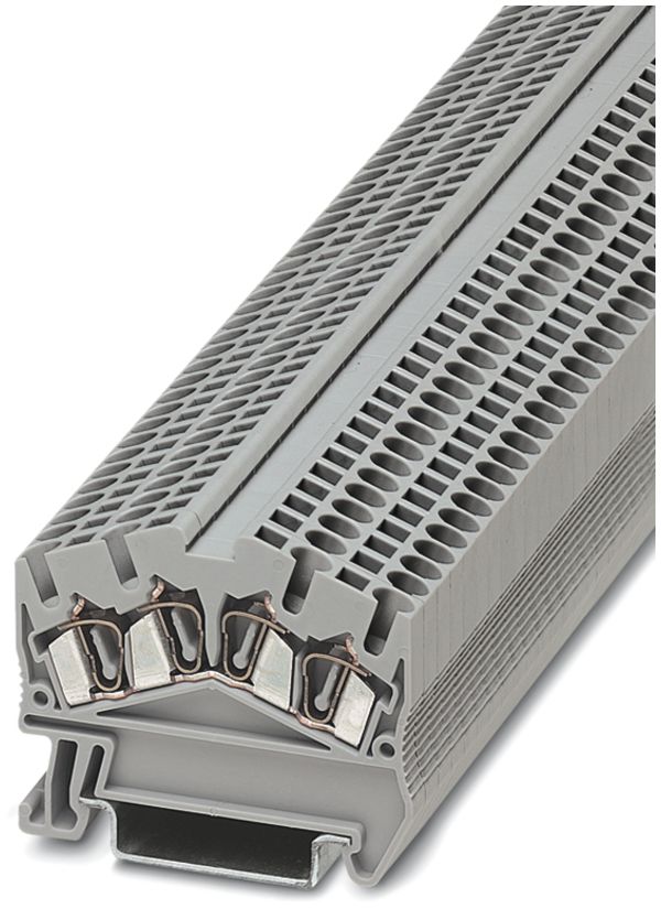 Morsetto di passaggio 0.08…4mm² grigio STS 2.5-QUATTRO