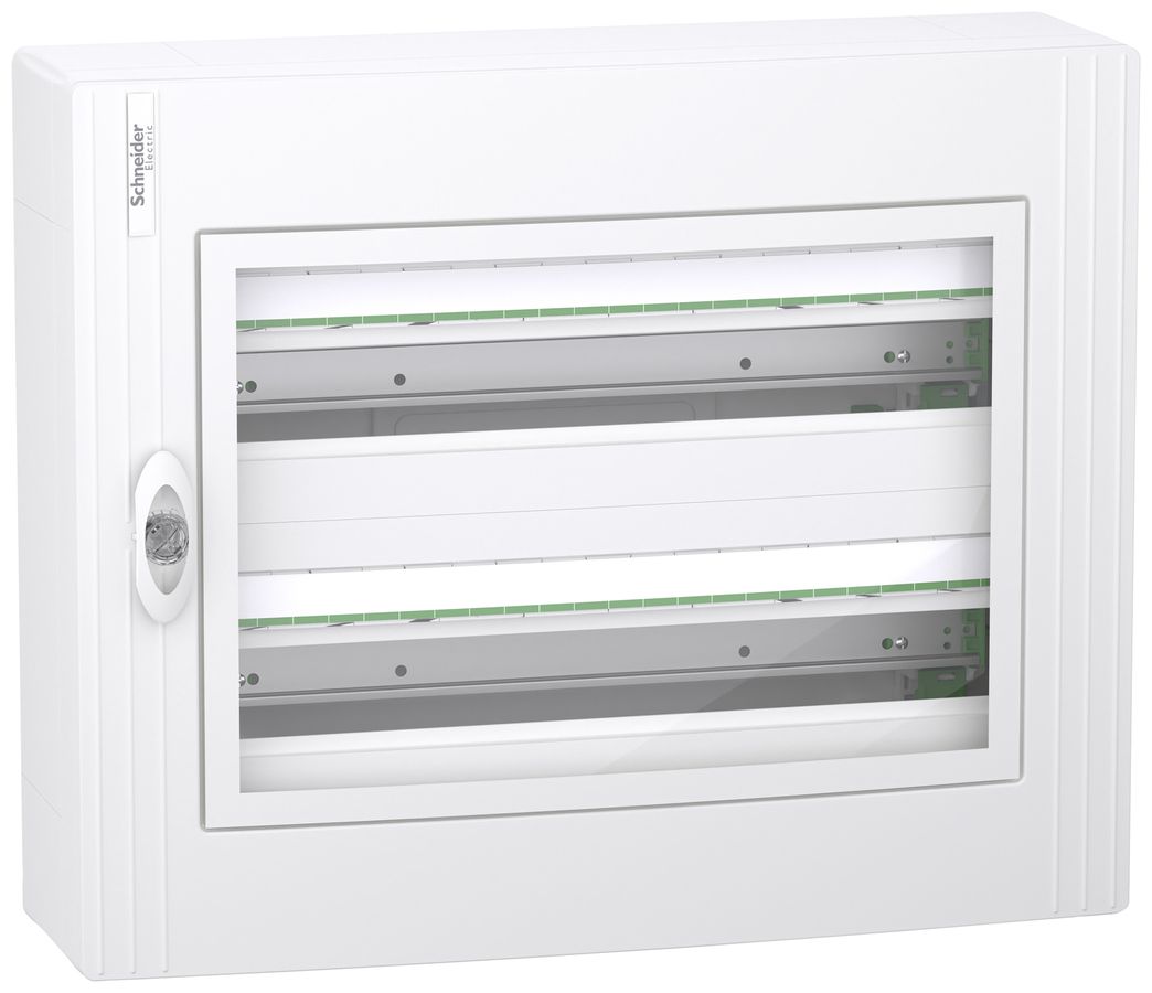 Petit tableau de distribution AP SE PrismaSeT XS a.porte tr 2×24UM 550×450×168mm