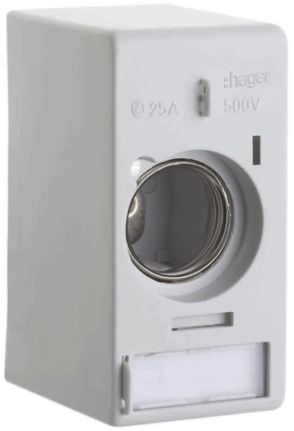 AP-Sicherungselement weber.uniline 1×63A DIN3 mit Abdeckhaube