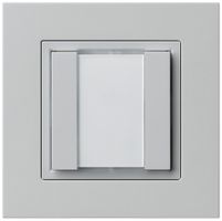 Poussoir universel ENC 2×kallysto.pro sans LED gris clair
