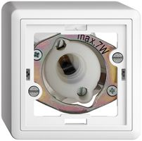 Signal lumineux AP EDIZIOdue blanc 7W, sans calotte plate