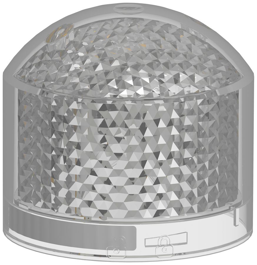 LED-Leuchtelement Harmony 24VAC/DC farblos Blitzlicht obere Einheit