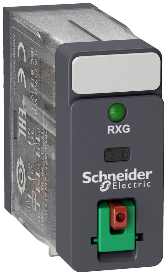 Interfacerelais RXG 2CO 5A 230VAC LED Flachsteckanschluss