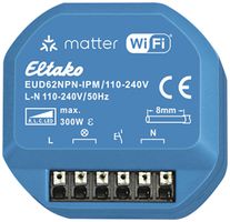 EB-RF-Dimmaktor Eltako EUD62NPN-IPM/110-240V ≤300W Matter