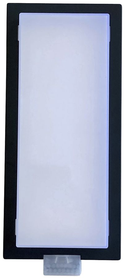 Applique LED Z-Licht PIR LongLED SEN 5.5W 500lm 3000K IP65 260×120mm anthracite