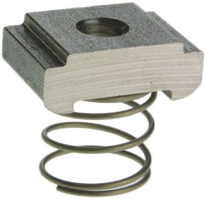 Plot d'ancrage Woertz, acier fin A4, M8, avec ressort