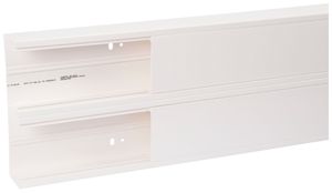 Brüstungskanal HF 190×50×2000×80×80mm Kunststoff weiss