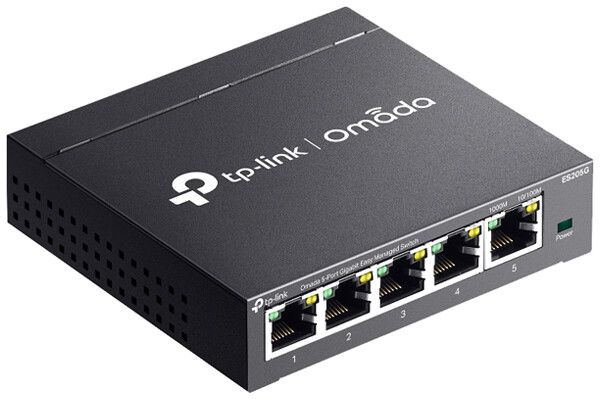 Switch TP-Link Omada ES205G 5×RJ45-GbE managebar