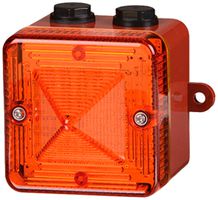 LED-Dauer-/Blinkleuchte Comax orange 48…260V AC 0.053A 180cd IP66