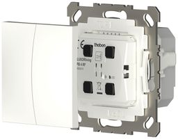 Pulsante RF INC Theben LUXORliving PB 4 RF con sensore di temperatura