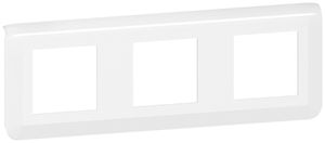 Abdeckrahmen MOS 3×2 Module horizontal weiss