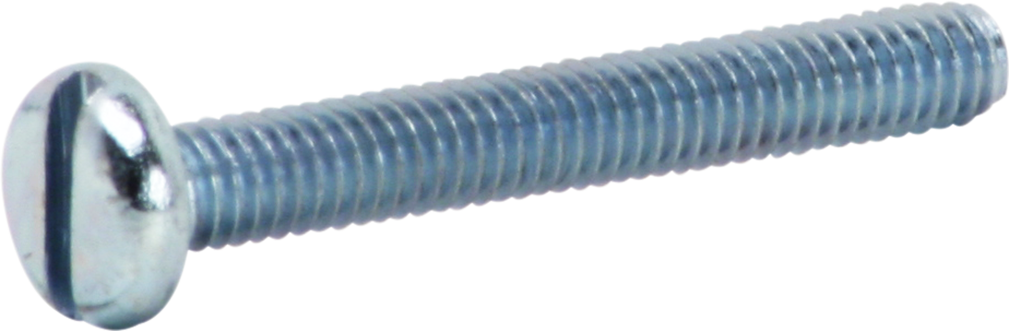 Flachkopfschraube M4×35mm verz.DIN 85A, (Pan-Head)