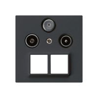 Presa antenna INC R/TV/SAT HMS kallysto A nero