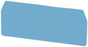 Paroi de fermeture/intermédiaire Weidmüller ZAP/TW6/3AN 90×45mm bleu