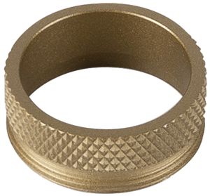 Bague décorative SLV GRIP S aluminium Ø27×11mm or