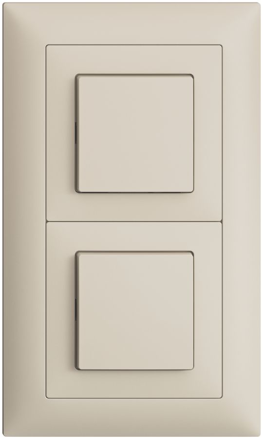 UP-Kombination EDIZIOdue I-I 3/1 +3/1 crema