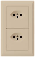 Combinazione INC kallysto.line grd.I-I verticale 2×tipo 23 c.morsetti a vite be