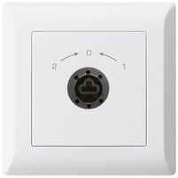 UP-SchwenkTaster 1->0<-2 weiss kallysto.line für Schloss ohne Zylind