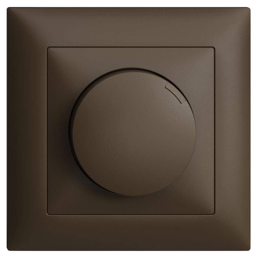 UP-DALI-Power-Drehgeber/Dimmer EDIZIOdue FMI Tunable White coffee