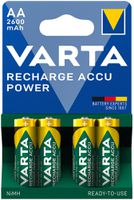 Akku VARTA Ready To Use NiMH HR6/AA, 2.6Ah Blister à 4 Stück