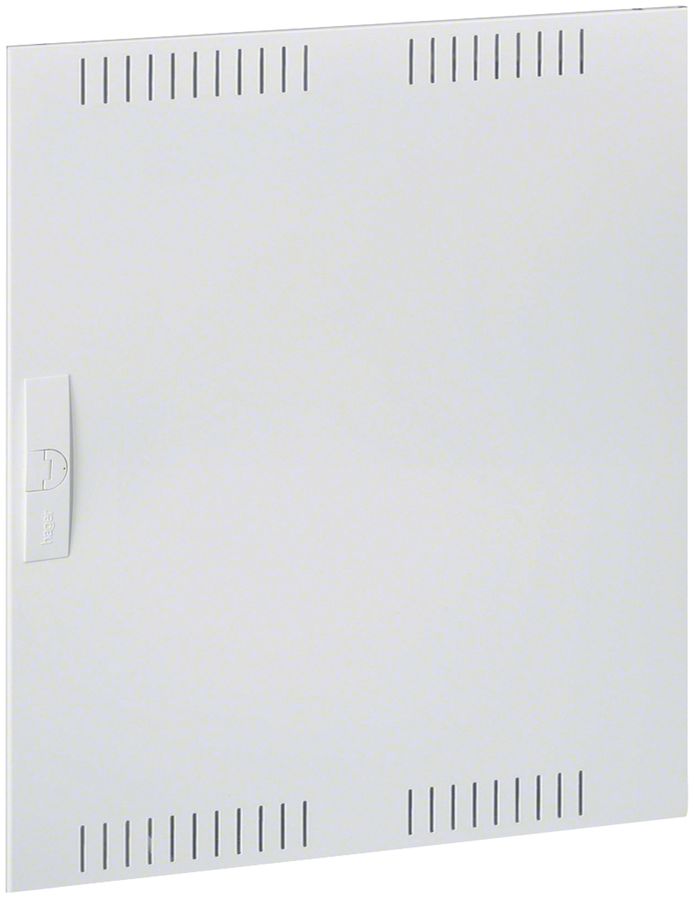 Tür rechts geschlitzt Hager univers 519×619×12mm IP3X weiss