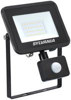 Proiettore LED START Flod Flat IP54 PIR 28W 2850lm 830 nero