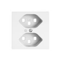 Montageset EDIZIO.liv SNAPFIX® für 2×T23 mit Frontlinse ws