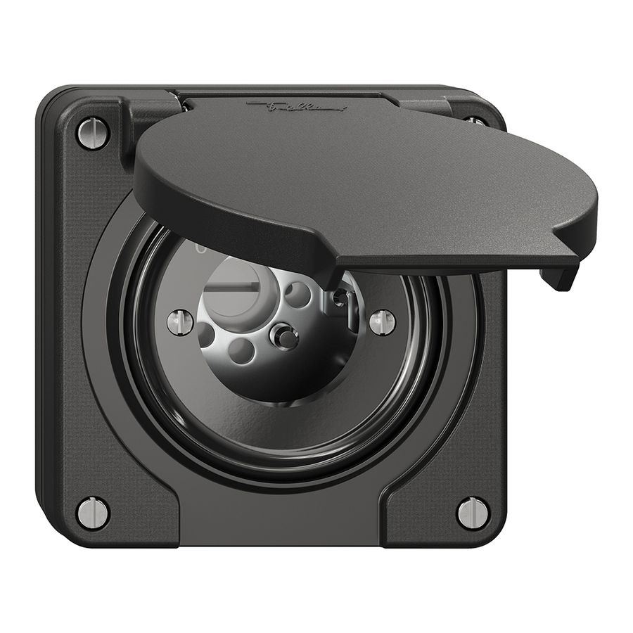 Contact pivotant NUP NEVO, sans cylindre, KS, 0<->1, noir