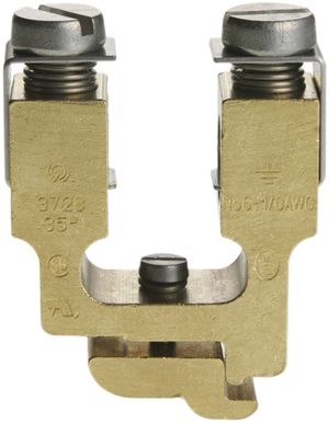 Morsetto di terra componibile Woertz 2.5…35mm² raccordo a vite 2×1 guida G