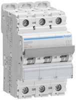 Leitungsschutzschalter Hager MCB 3P 415V Typ D 63A Icu 25kA 3TE