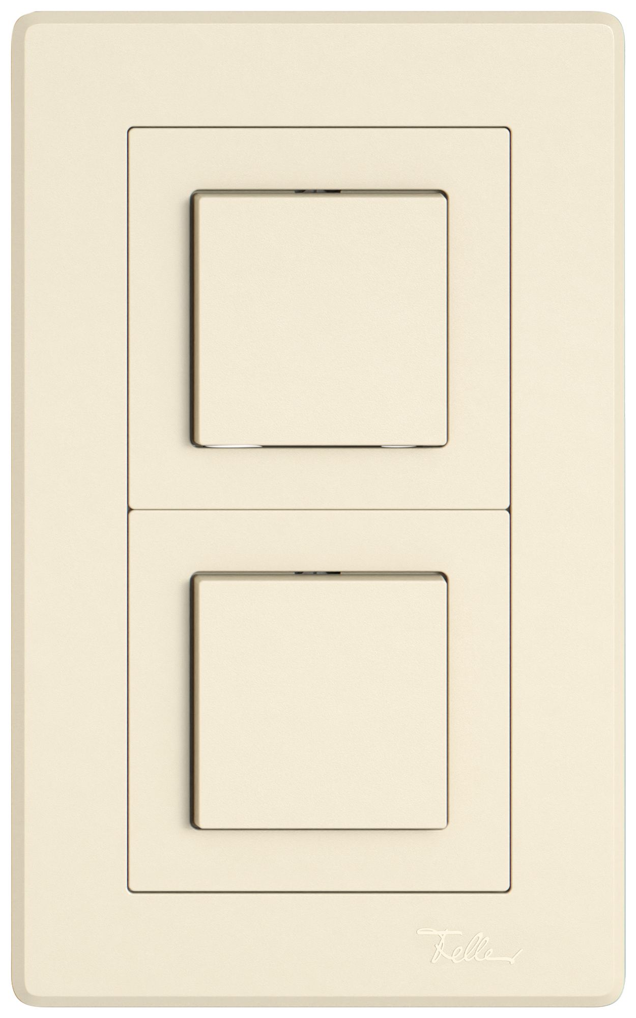 UP-Kombination EDIZIO.liv SNAPFIX® 2×1 156×96mm 2×Schema 3/1L crema