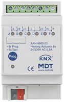 Actionneur de chauffage KNX AMD MDT AKH-0600.03 6-can 0.5A 24…230V 3UM