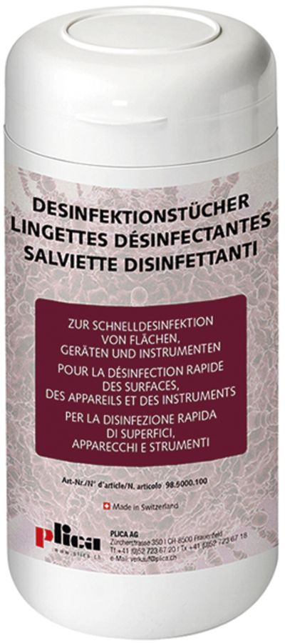 Desinfektionstücher Plica, 200 Blatt, 145×200 mm
