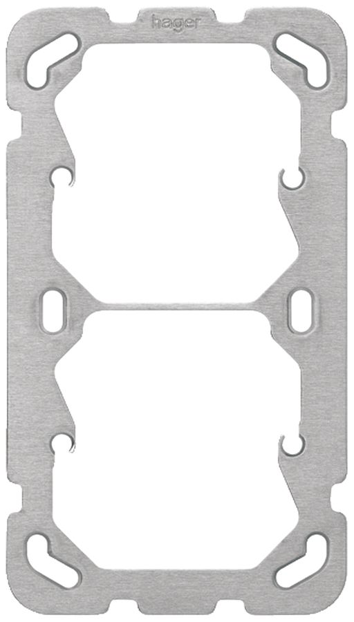 UP-Befestigungsplatte Hager Gr.I-I 77×137mm