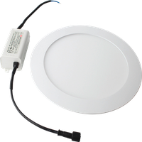 LCC Downlight Flat 16W, 1780lm, 3000K Bohrung 180mm, Aussend. 200mm