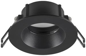 Einbaurahmen SLV NEW TRIA 68 Aluminium Ø82×34mm schwarz