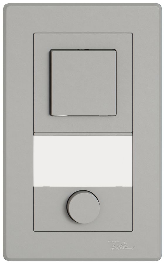 UP-Kombination EDIZIO.liv SNAPFIX® 2×1 156×96mm Schema 3/1L+Schliesser hellgrau